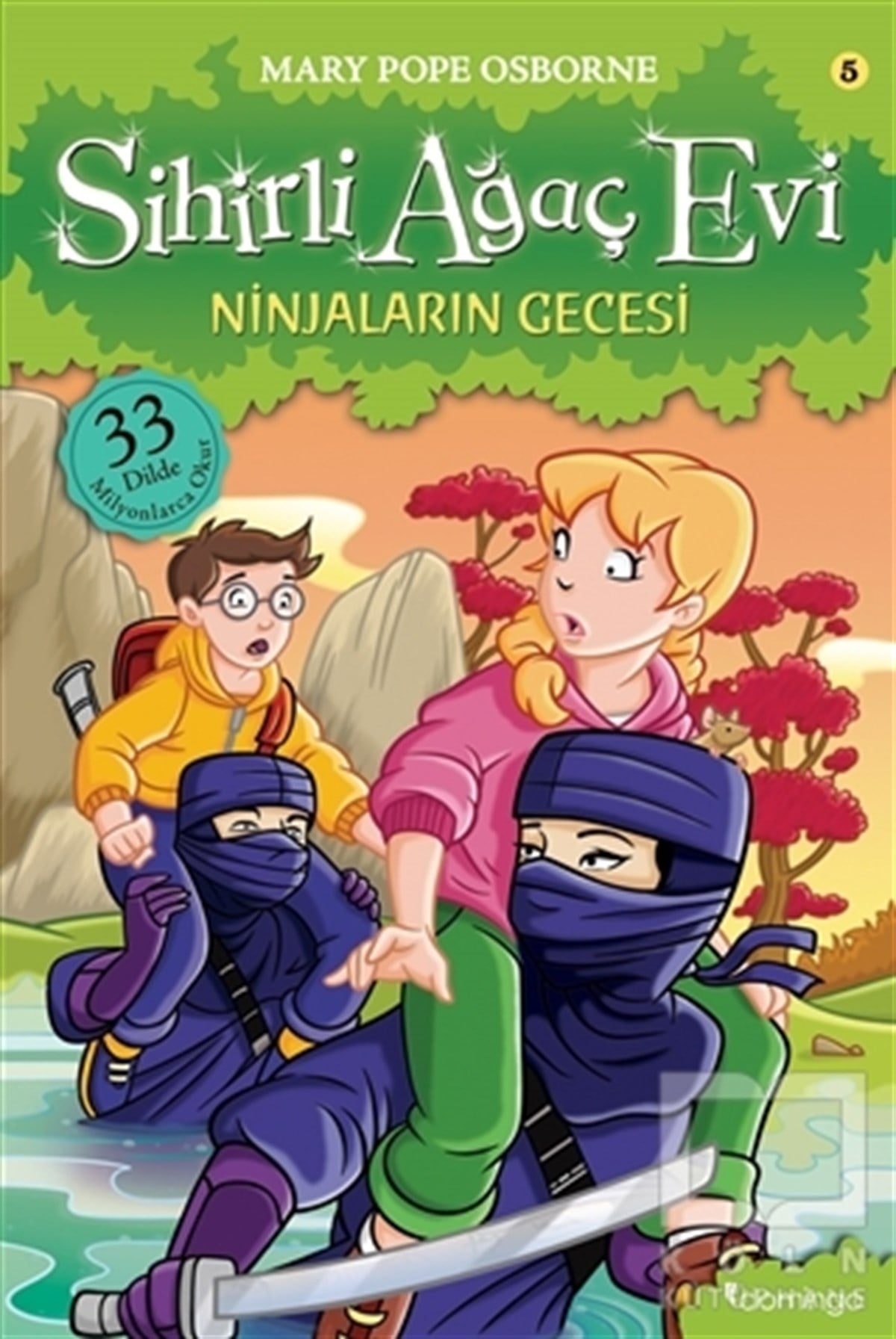 Mary Pope OsborneRoman-ÖyküSihirli Ağaç Evi 5 - Ninjaların Gecesi