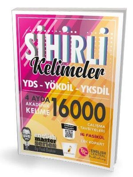 Fuat BaşkanYDS Konu Anlatim KitaplariSihirli Kelimeler YDS - Yökdil - Yksdil - 4 Ayda 16000 Akademik Kelime Çek Kopart 16 Fasikül