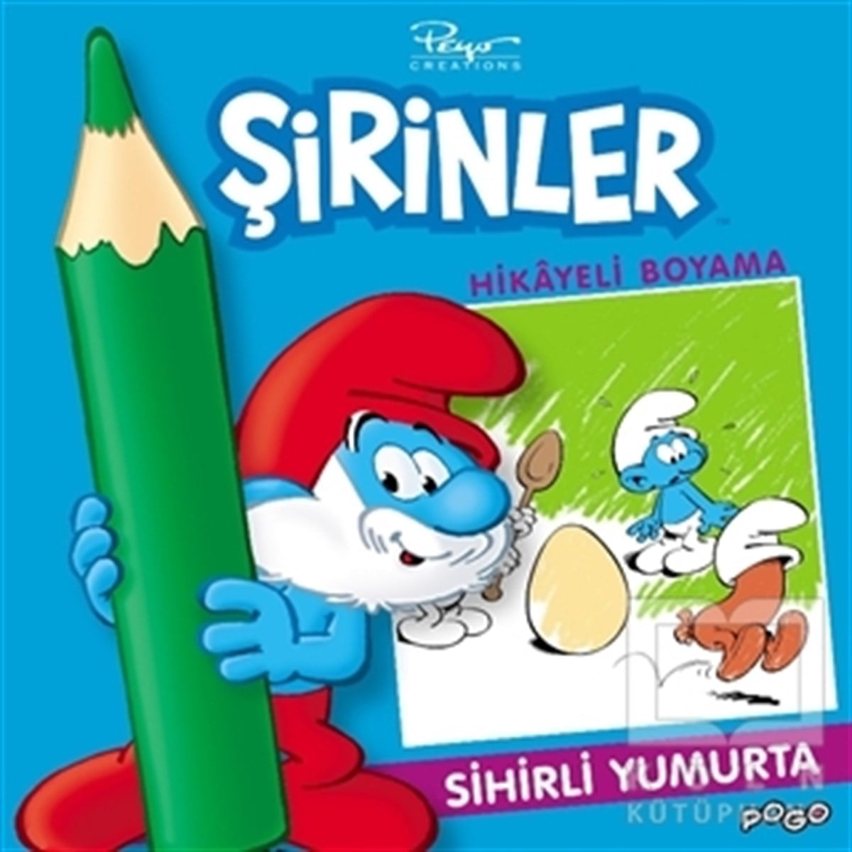 KolektifEtkinlik KitaplarıSihirli Yumurta Hikayeli Boyama - Şirinler
