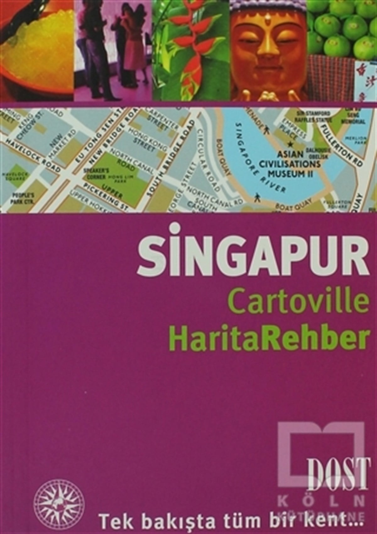 Severine BascotDiğerSingapur Cartoville Harita Rehber