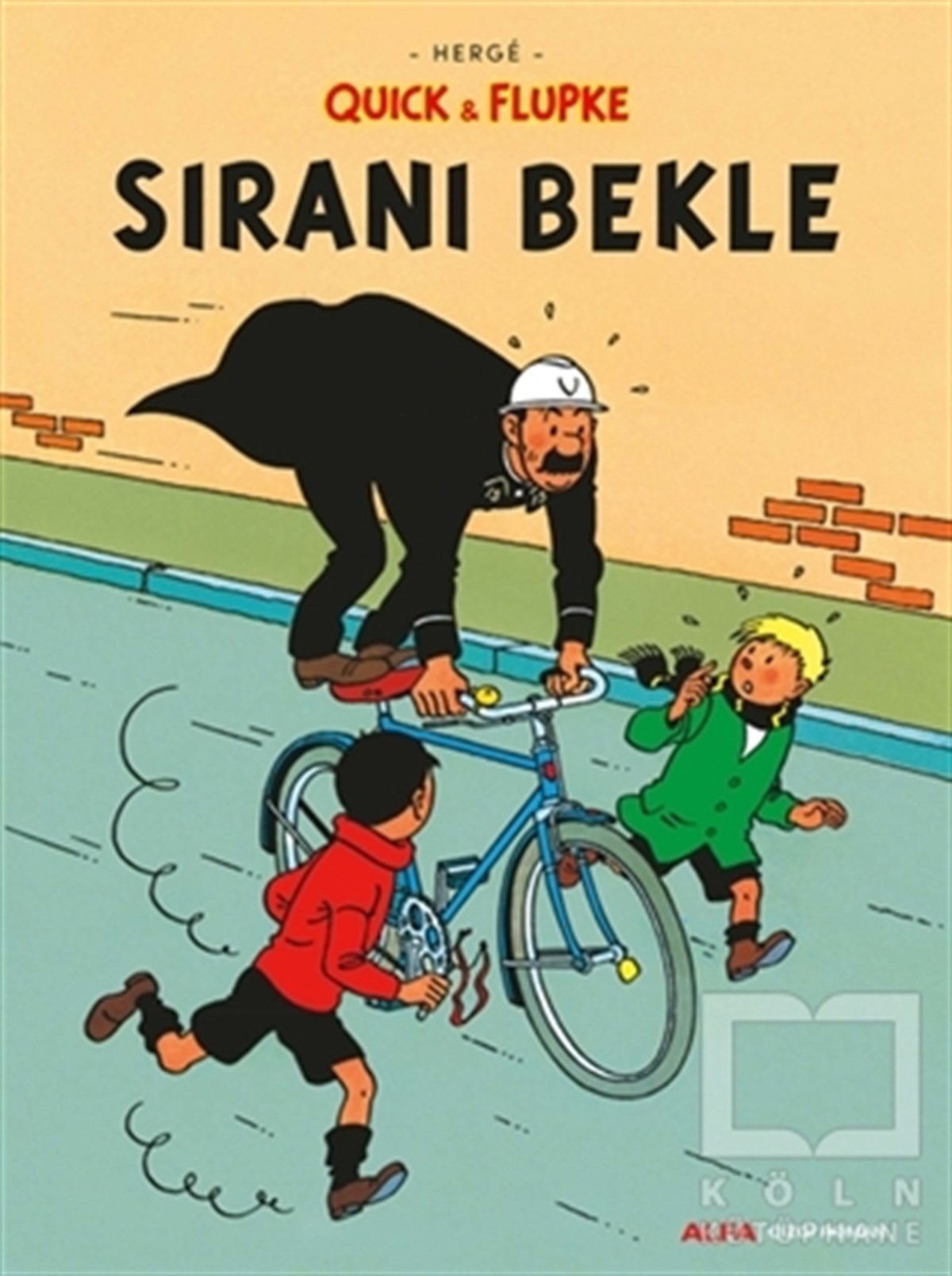 HergeÇocuk Çizgi RomanlarıSıranı Bekle - Quick ve Flupke