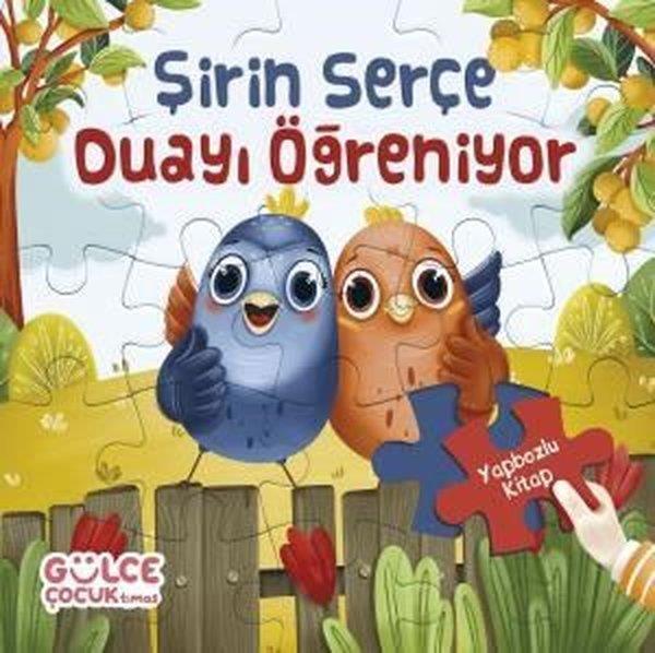 Şevval TiryakiEgitim Etkinlik KitaplariŞirin Serçe Duayı Öğreniyor - Yapbozlu Kitap 4