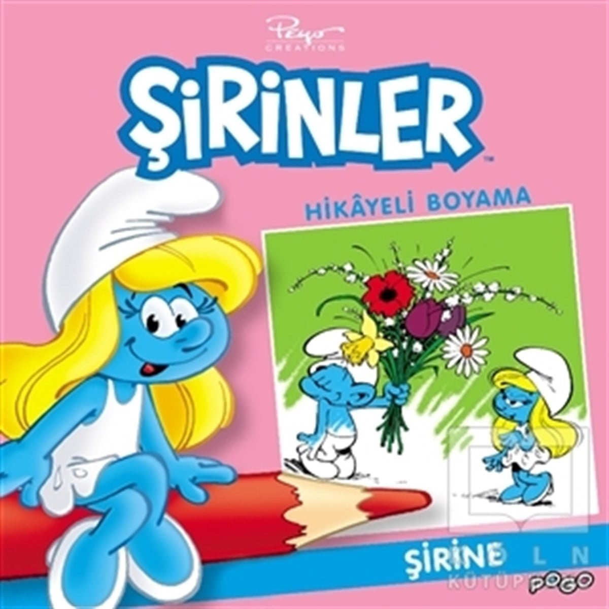 KolektifEtkinlik KitaplarıŞirine Hikayeli Boyama - Şirinler