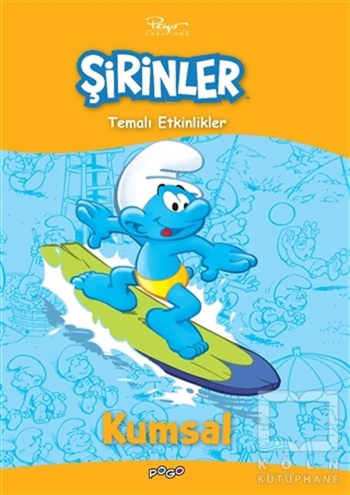 KolektifEtkinlik KitaplarıŞirinler - Kumsal