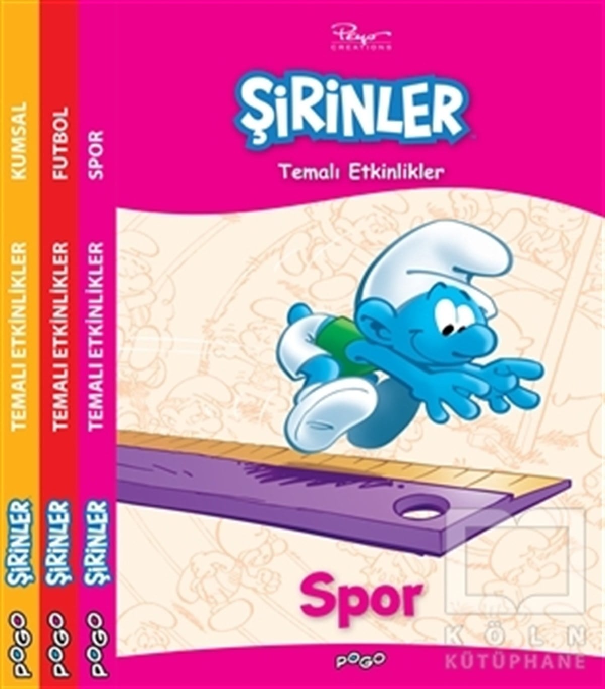 KolektifÇocuk Oyun KitaplarıŞirinler Temalı Aktiviteler Seti (3 Kitap Takım)