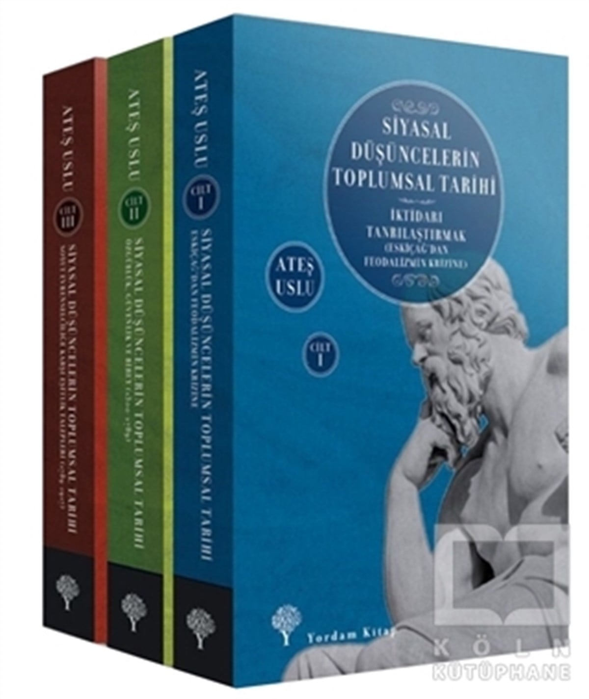 Ateş UsluAraştırma - İncelemeSiyasal Düşüncelerin Toplumsal Tarihi (3 Kitap Takım)