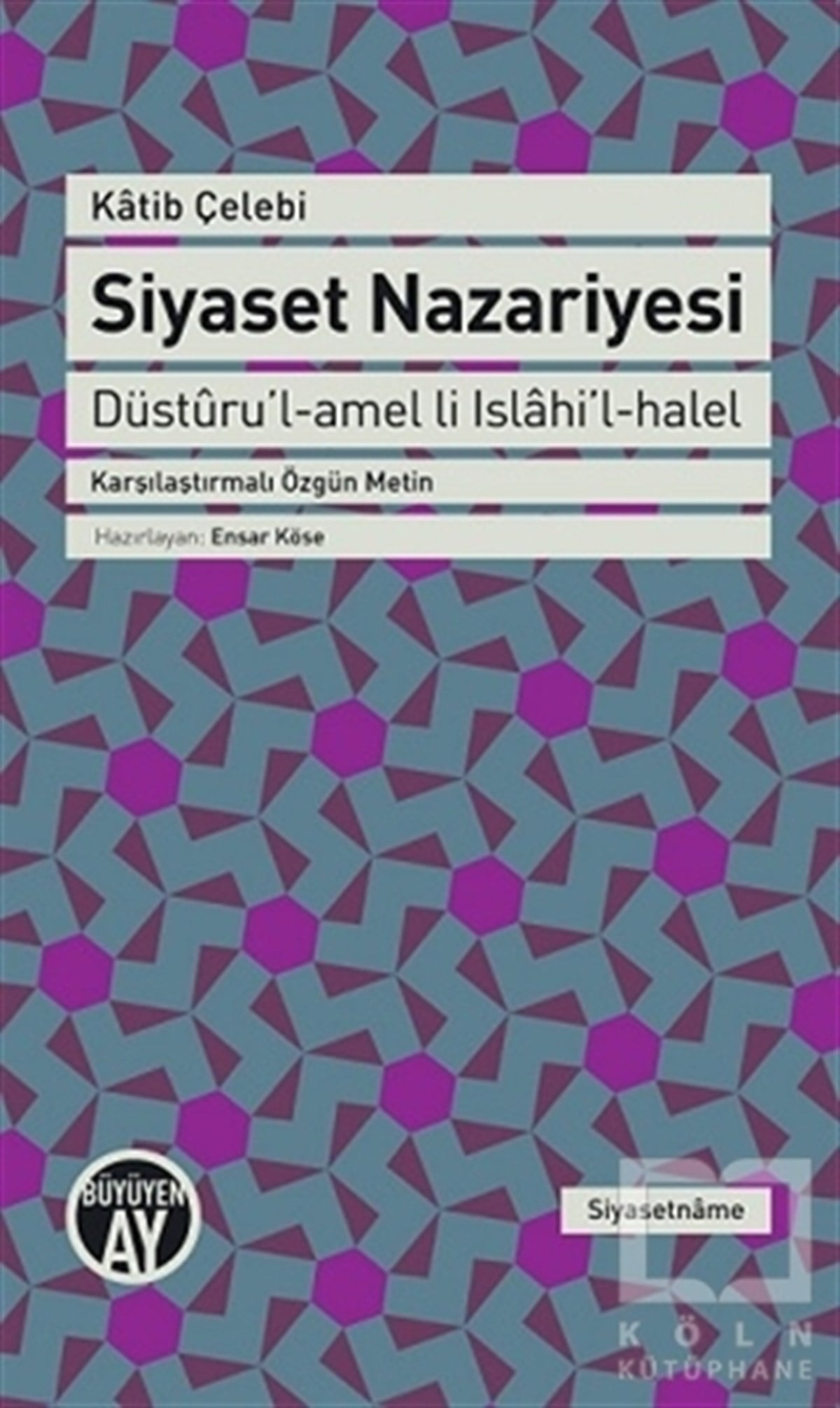 Ensar KöseAraştırma-İnceleme-ReferansSiyaset Nazariyesi