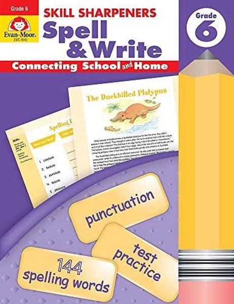 Evan MoorPreschoolSkill Sharpeners Spell and Write Grade 6+