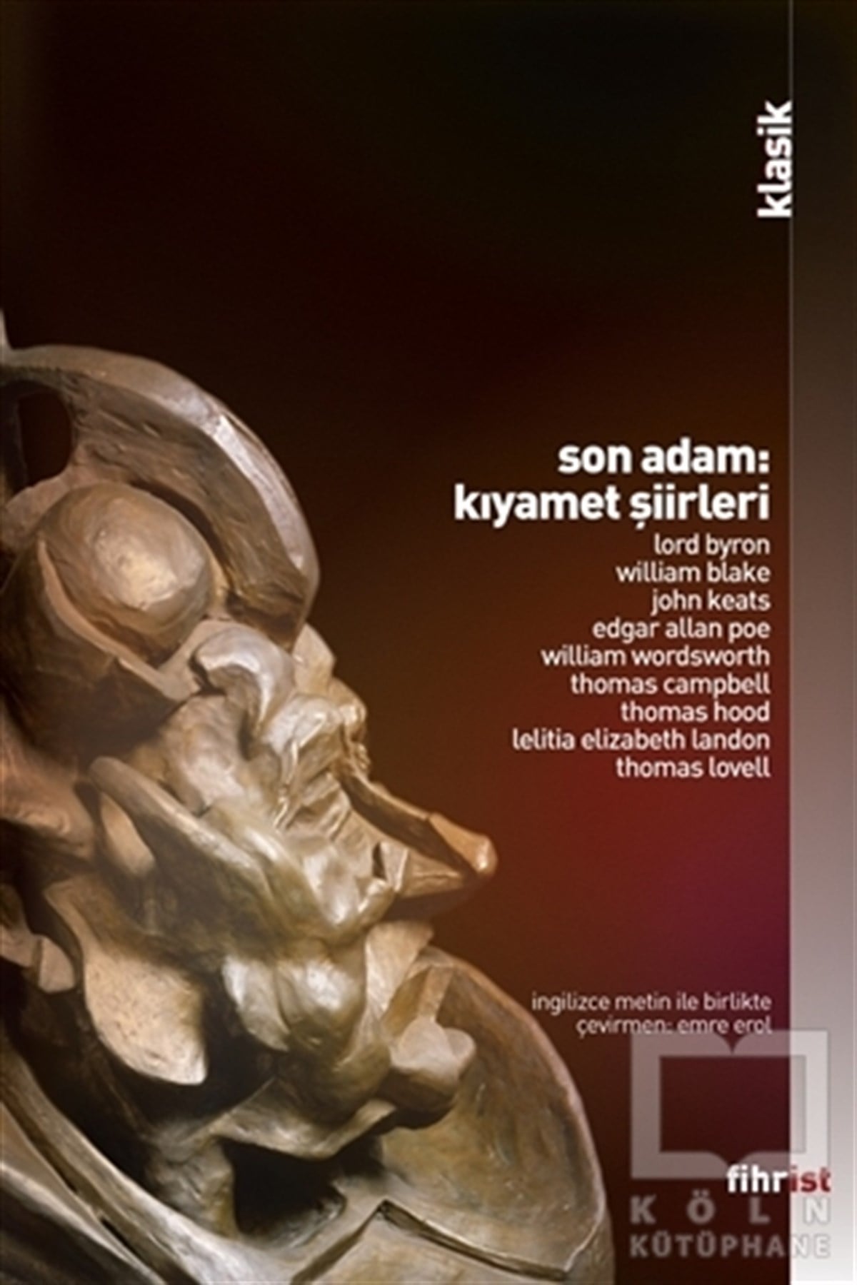 William BlakeTürkçe Şiir KitaplarıSon Adam: Kıyamet Şiirleri