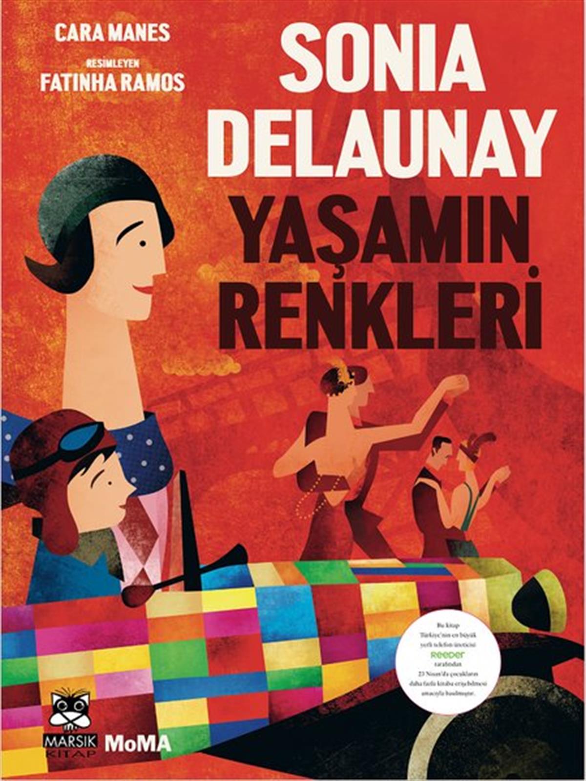 Cara ManesEgitim Etkinlik KitaplariSonia Delaunay - Yaşamın Renkleri