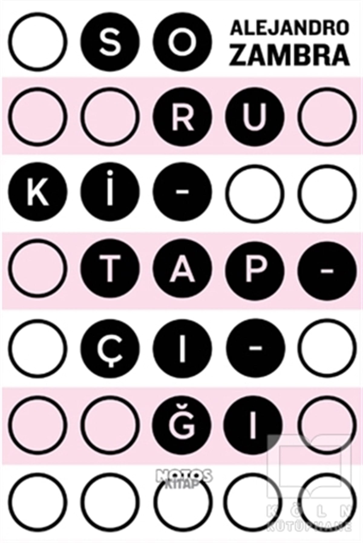 Alejandro ZambraAnlatıSoru Kitapçığı