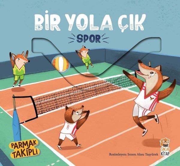 KolektifEgitim Etkinlik KitaplariSpor - Bir Yola Çık - Parmak Takipli Kitap