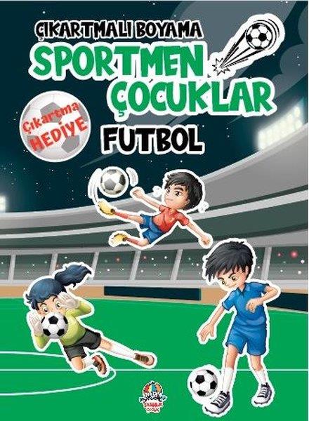KolektifEgitim Etkinlik KitaplariSportmen Çocuklar - Futbol - Çıkartmalı Boyama