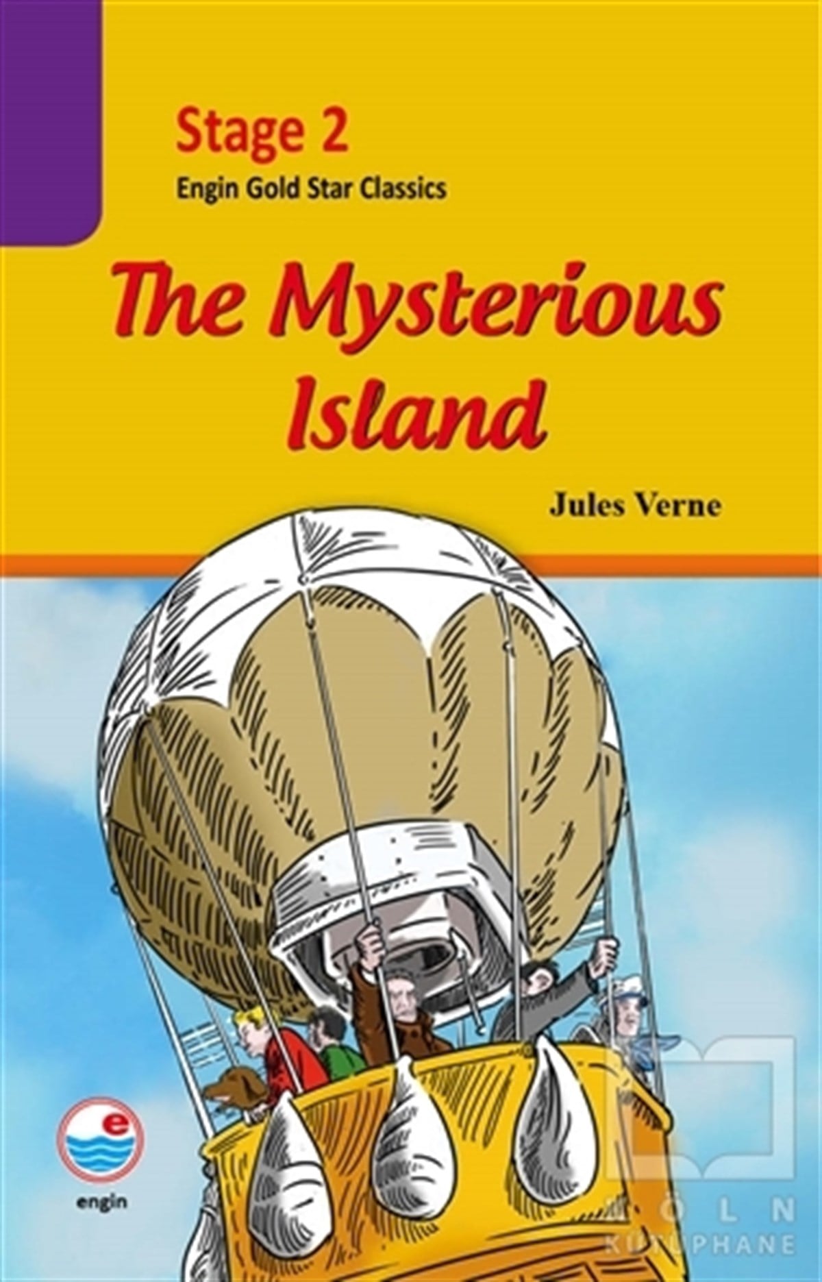 Jules VerneYabancı Dilde KitaplarStage 2 - The Mysterious Island (CD'li)