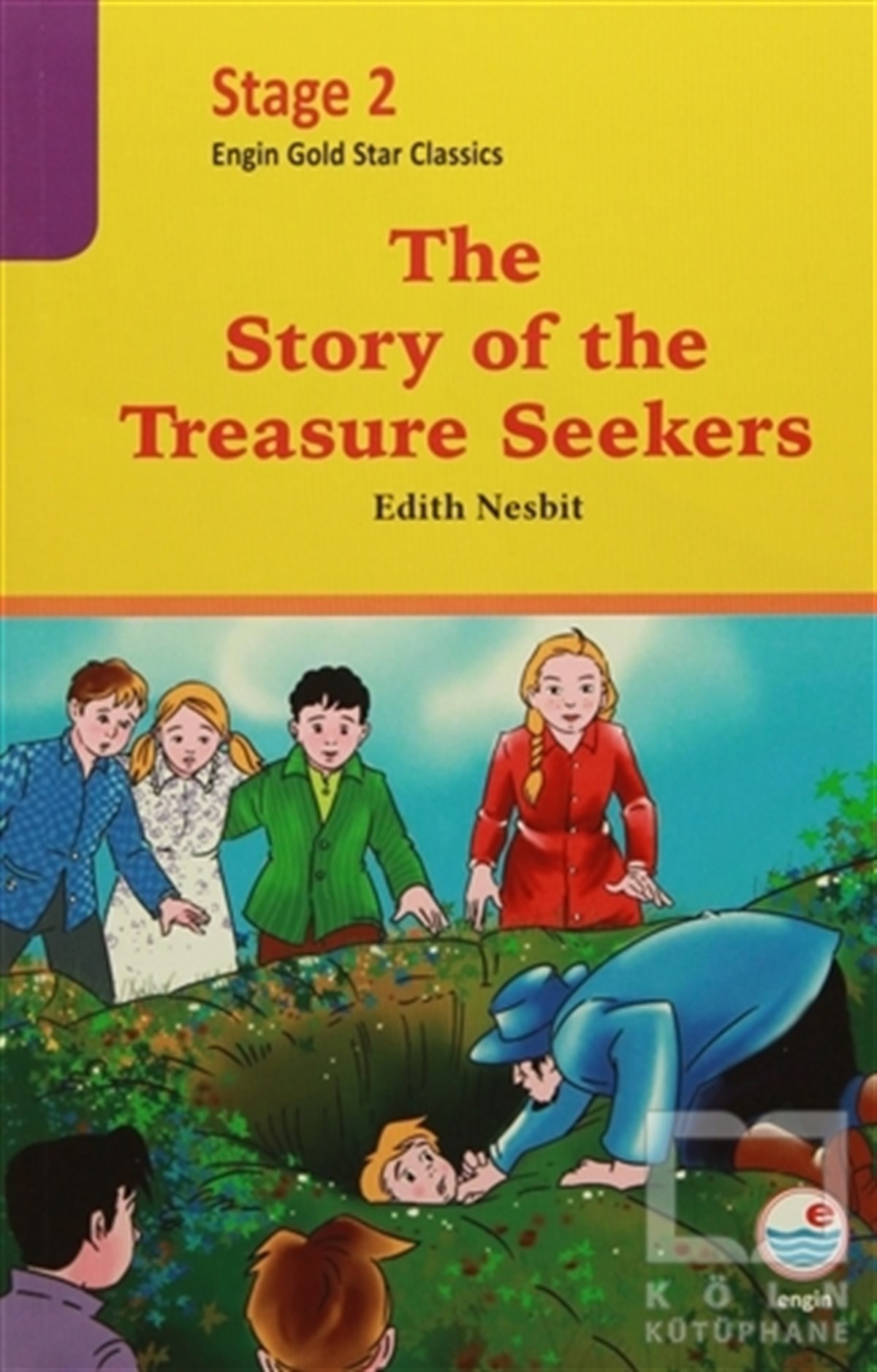 Edith NesbitYabancı Dilde KitaplarStage 2 - The Story of Treasure Seekers (CD'li)