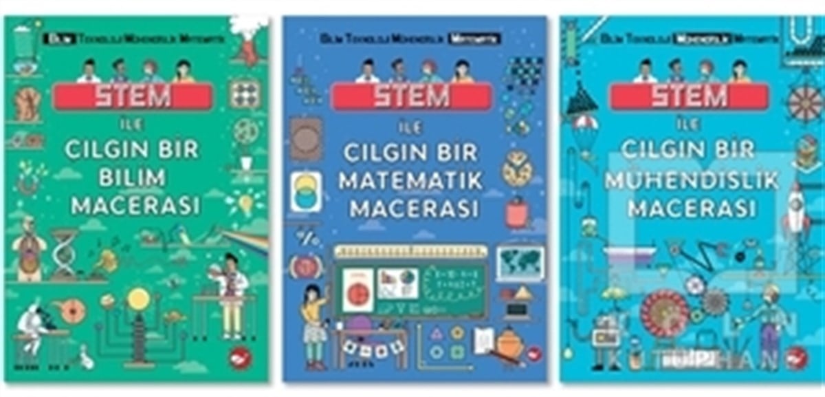 Nick ArnoldBilimsel Çocuk KitaplarıStem ile Çılgın Maceralar Seti (3 Kitap Takım)