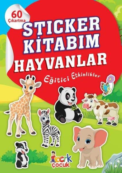 KolektifEgitim Etkinlik KitaplariSticker Kitabım - Hayvanlar - Eğitici Etkinlikler - 60 Çıkartma