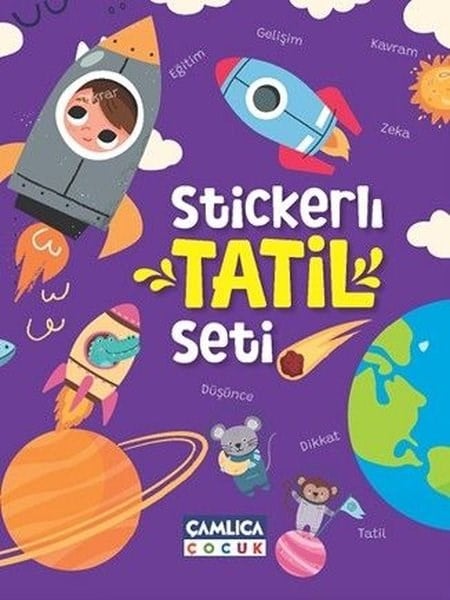 KolektifEgitim Etkinlik KitaplariStickerlı Tatil Seti