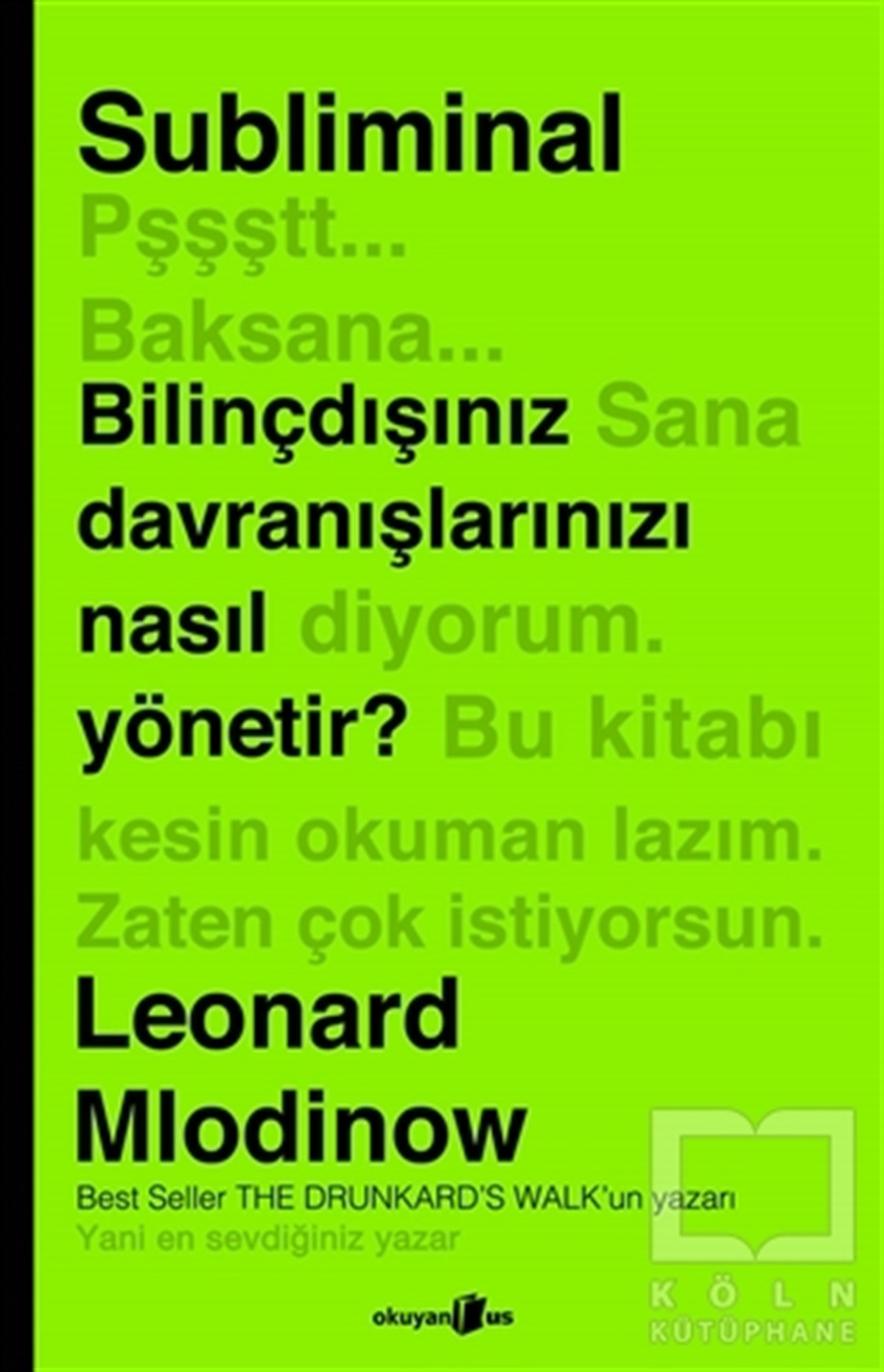Leonard MlodinowPopüler BilimSubliminal