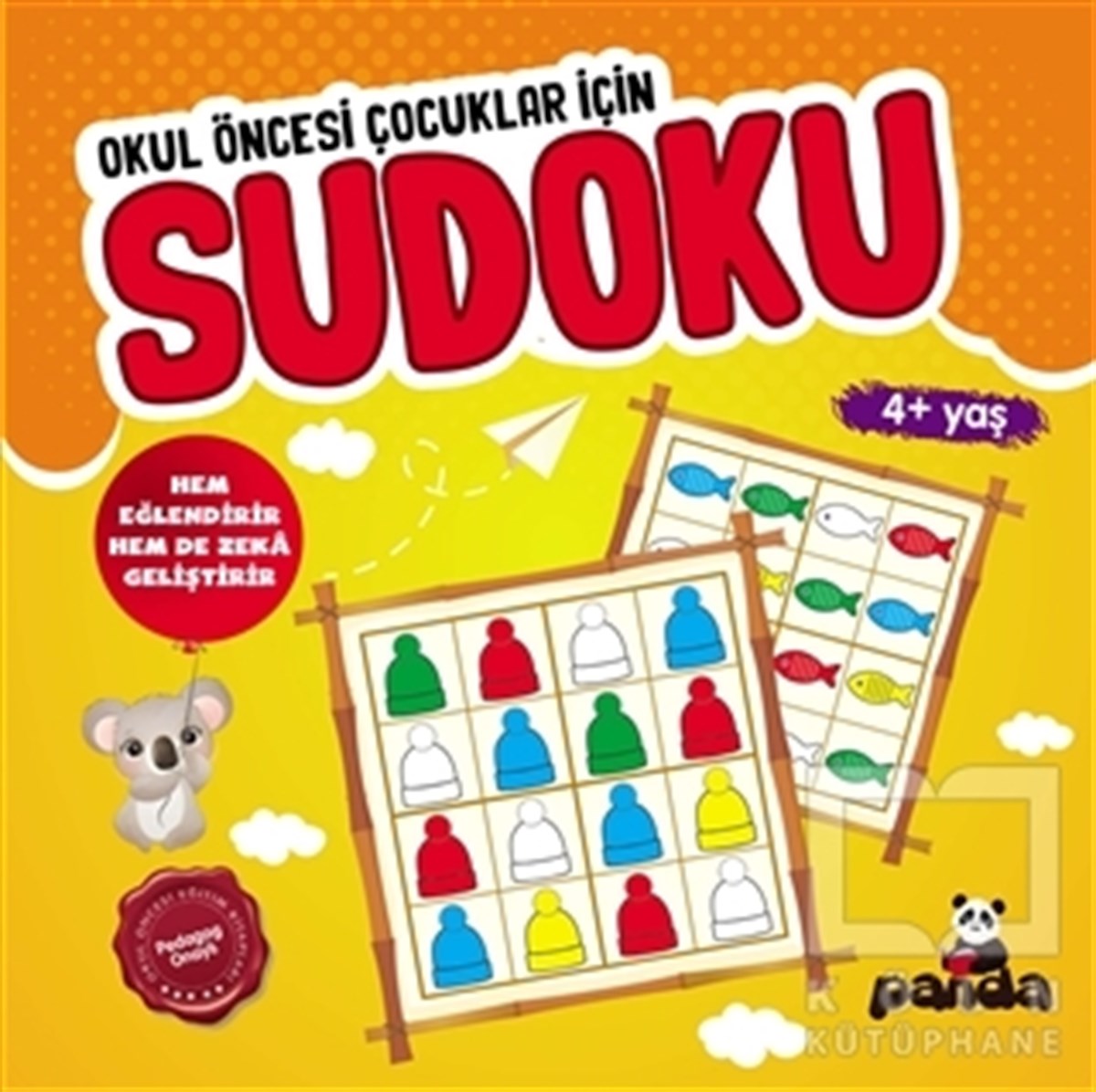 KolektifÇocuk Bilmece & Bulmaca KitaplarıSudoku 4+ Yaş - Okul Öncesi Çocuklar İçin