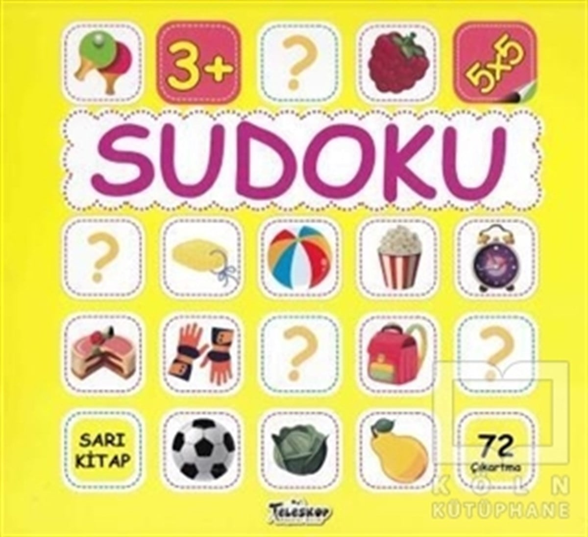 KollektifBilmece, BulmacaSudoku 5x5 - Sarı Kitap