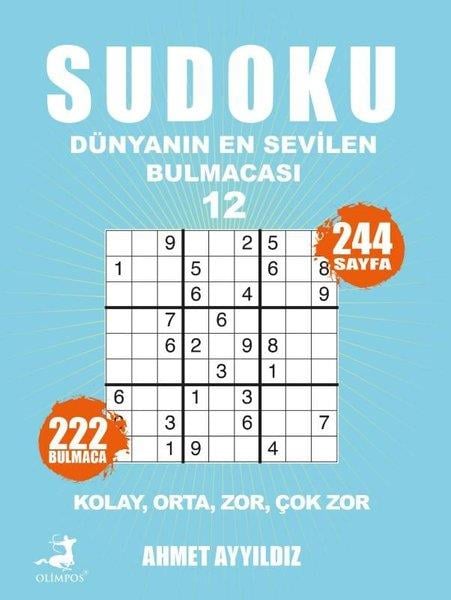 Ahmet AyyıldızBilmece & Bulmaca KitaplarıSudoku - Dünyanın En Sevilen Bulmacası 12