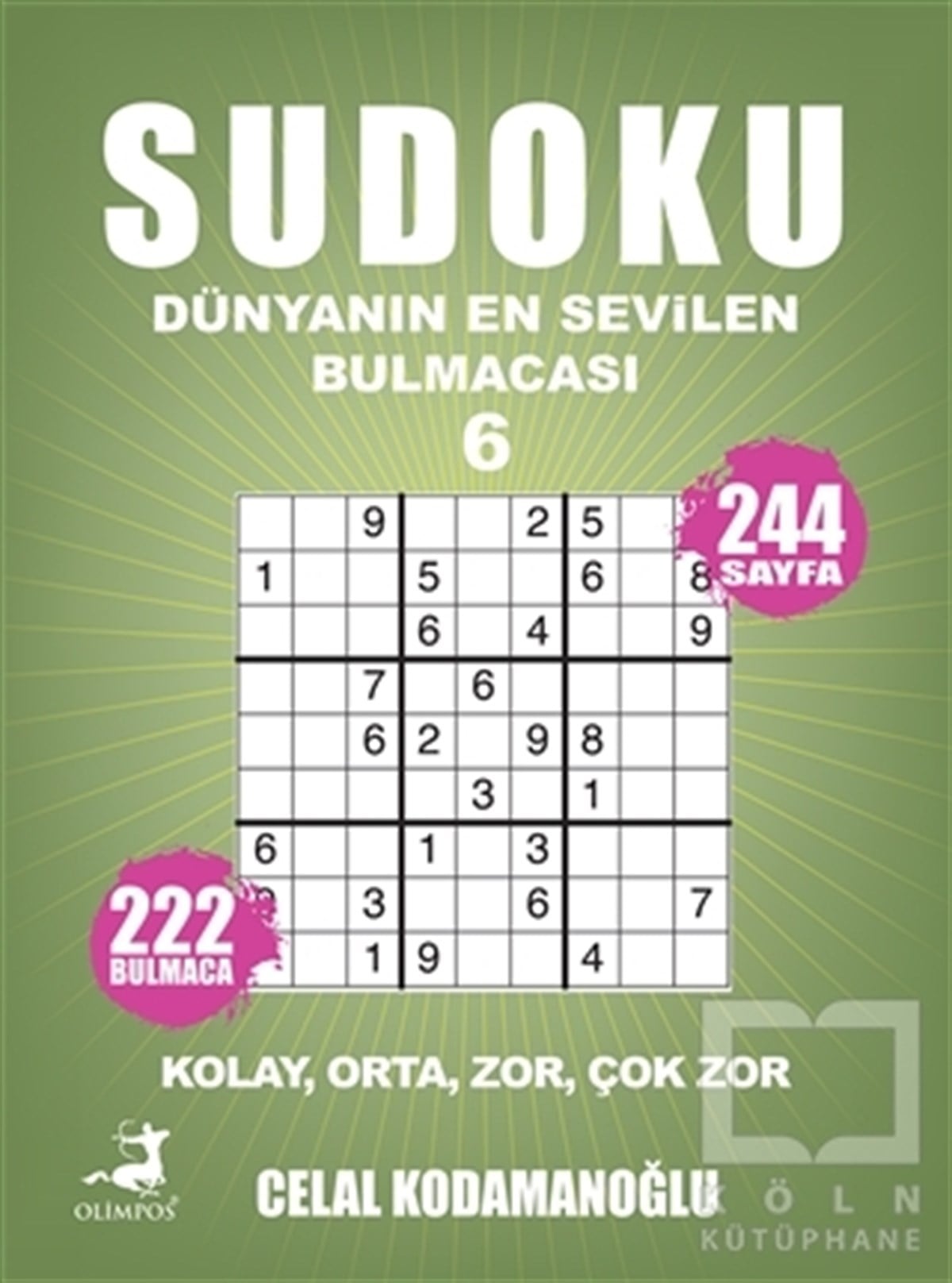 Celal KodamanoğluBilmeceler, BulmacalarSudoku Dünyanın En Sevilen Bulmacası 6