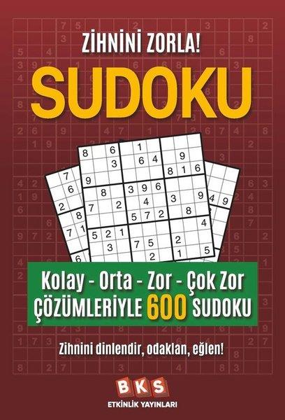 Mekin Gani PehlivanBilmece & Bulmaca KitaplarıSudoku - Kolay - Orta - Zor - Çok Zor - Çözümleriyle 600 Sudoku