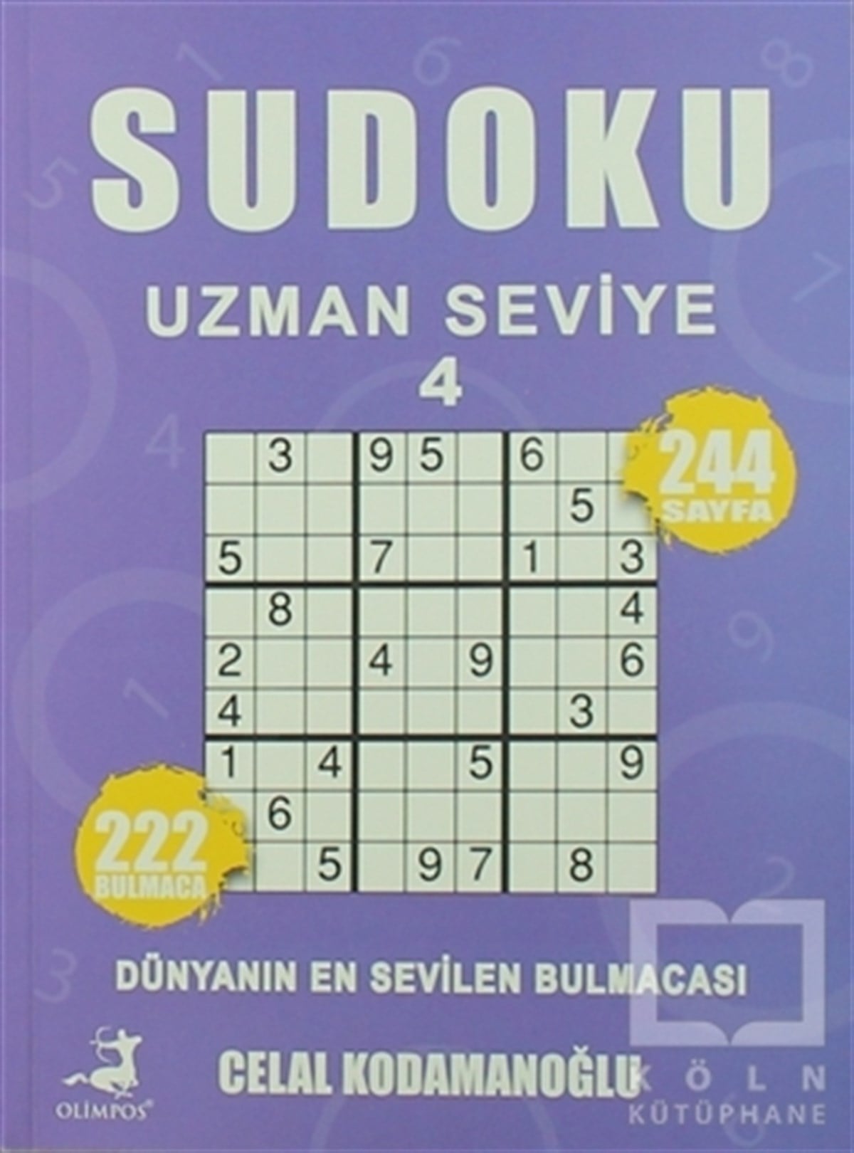 Celal KodomanoğluBilmeceler, BulmacalarSudoku Uzman Seviye - 4