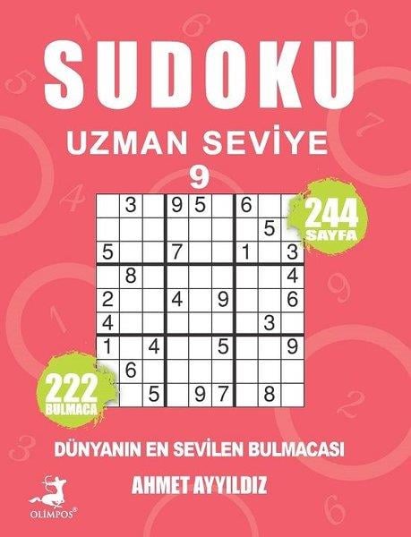 Ahmet AyyıldızBilmece & Bulmaca KitaplarıSudoku Uzman Seviye 9