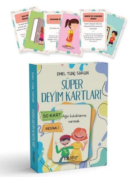 Emel Tunç SargınEtkinlik KitaplarıSüper Deyim Kartları - Resimli 50 Kart