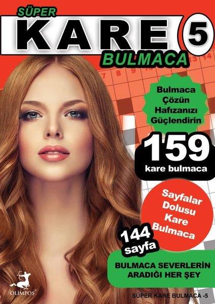 Bertan KodamanoğluBilmece & Bulmaca KitaplarıSüper Kare Bulmaca - 5