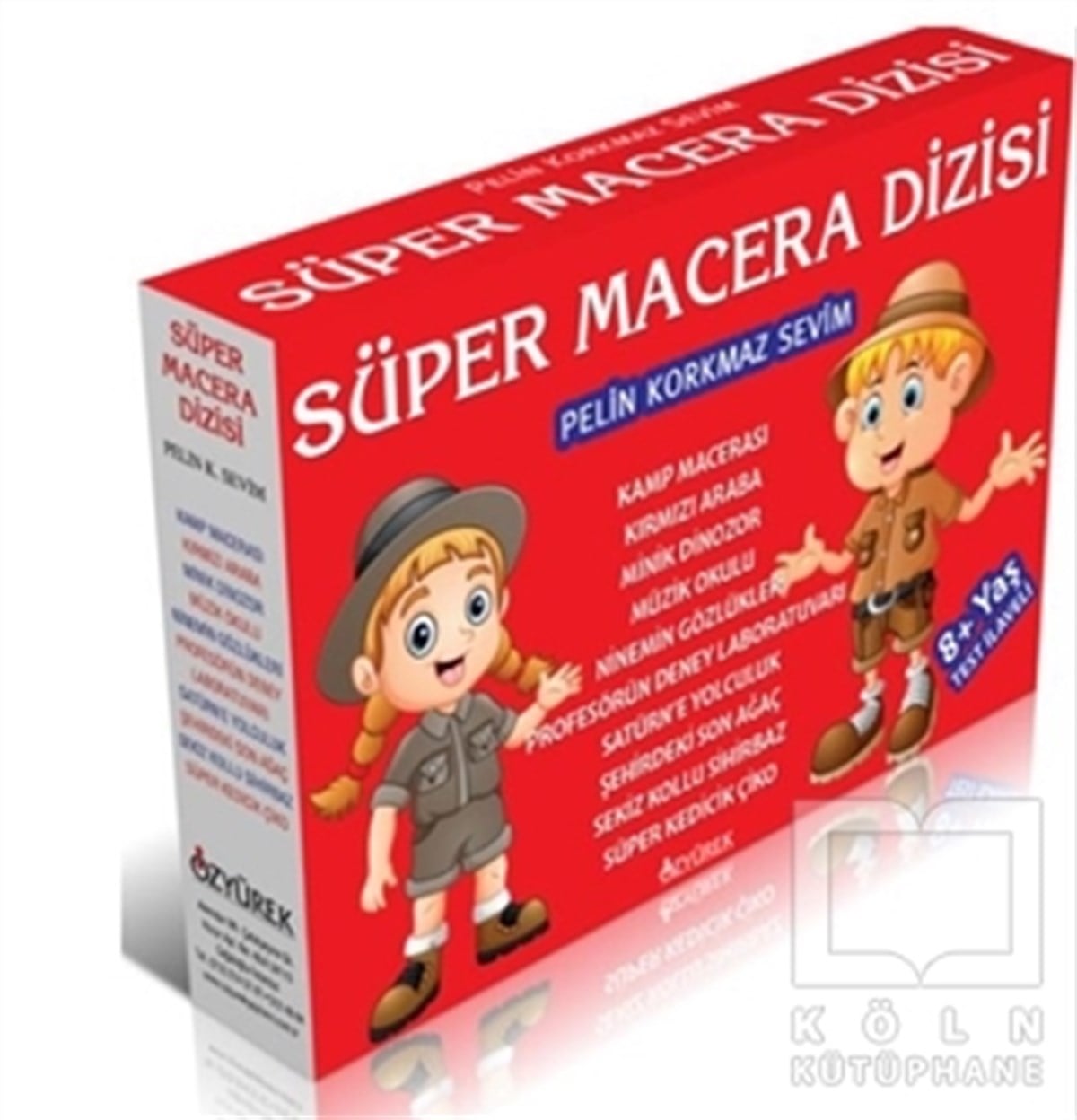 Pelin Korkmaz SevimÇocuk Hikaye KitaplarıSüper Macera Dizisi (10 Kitap Set)