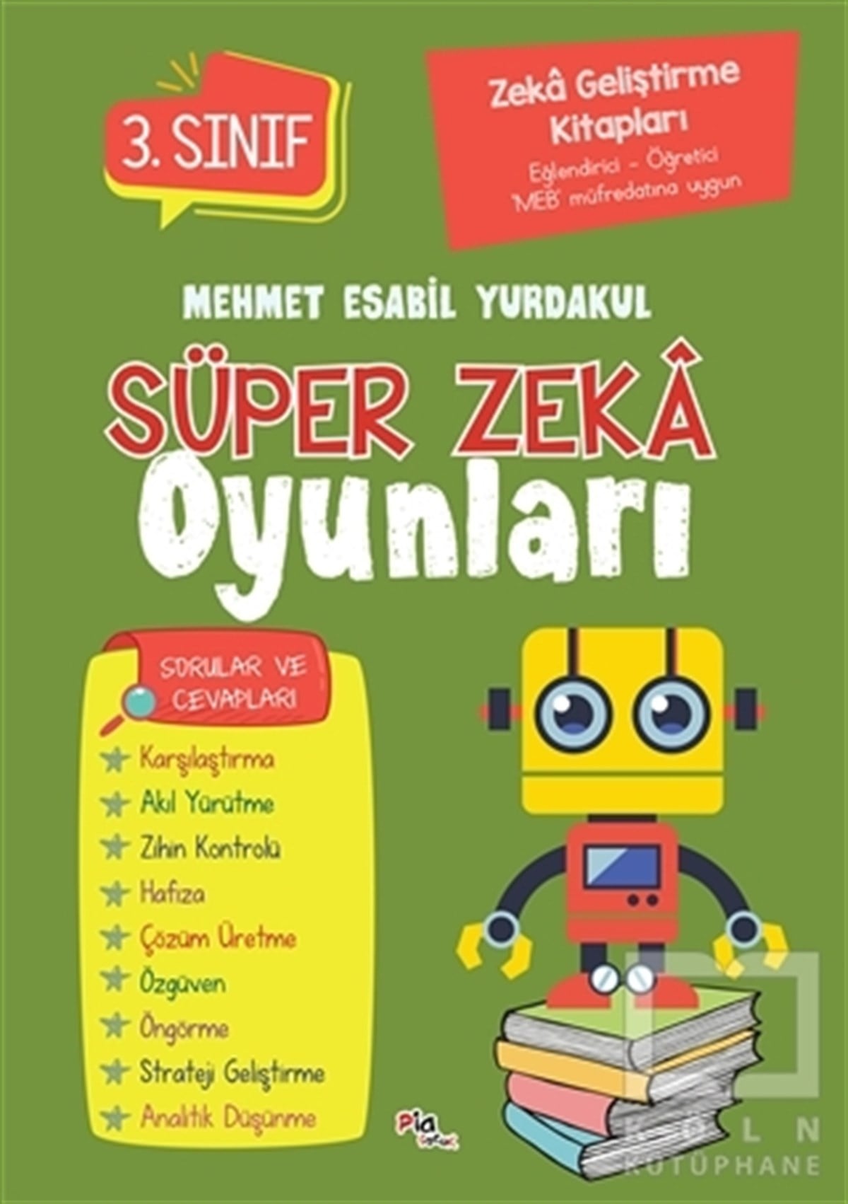 KolektifEtkinlik KitaplarıSüper Zeka Oyunları 3.Sınıf