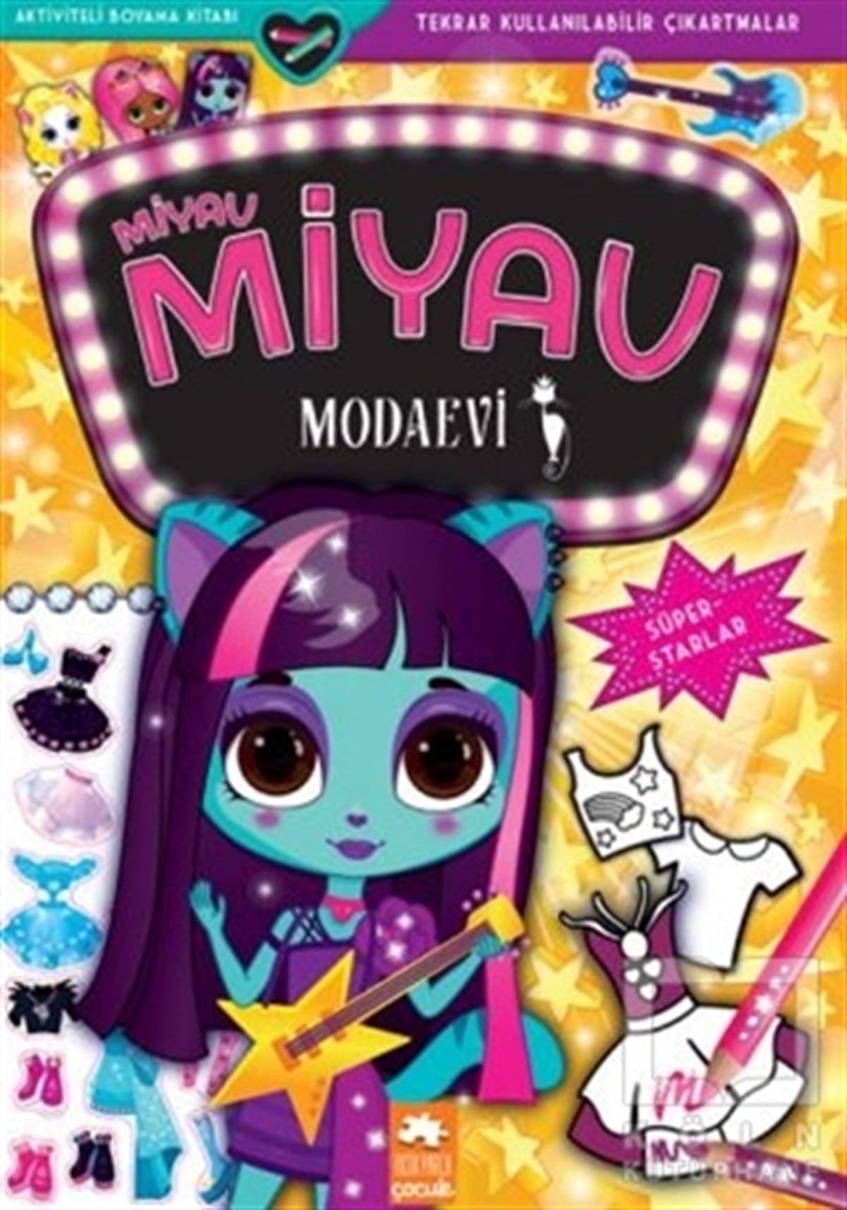 Zivile AgurkyteÇocuk Hikaye KitaplarıSüperstarlar - Miyav Miyav Modaevi