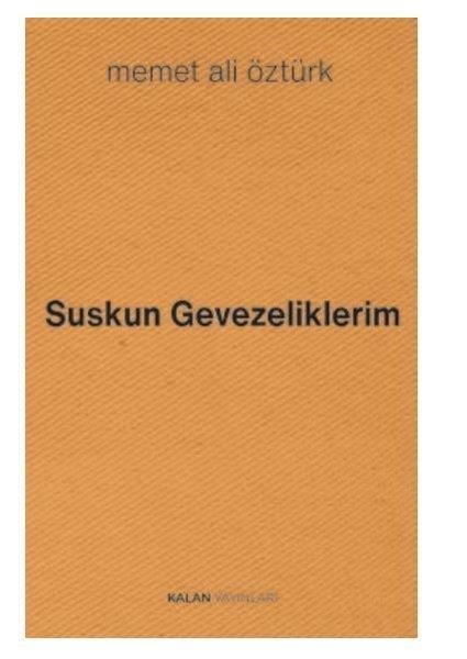 Memet Ali ÖztürkDeneme KitaplarıSuskun Gevezeliklerim