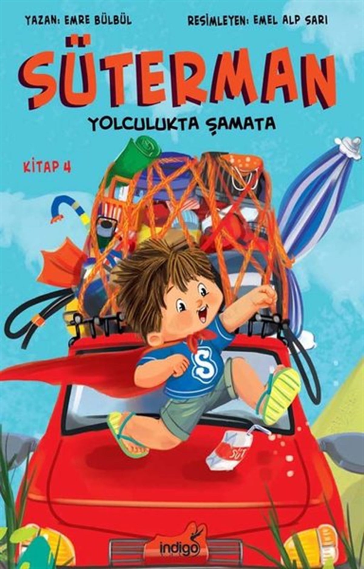 Emre BülbülOkul Öncesi Çocuk Kitapları | 3 & 5 YaşSüterman 4. Kitap - Yolculukta Şamata