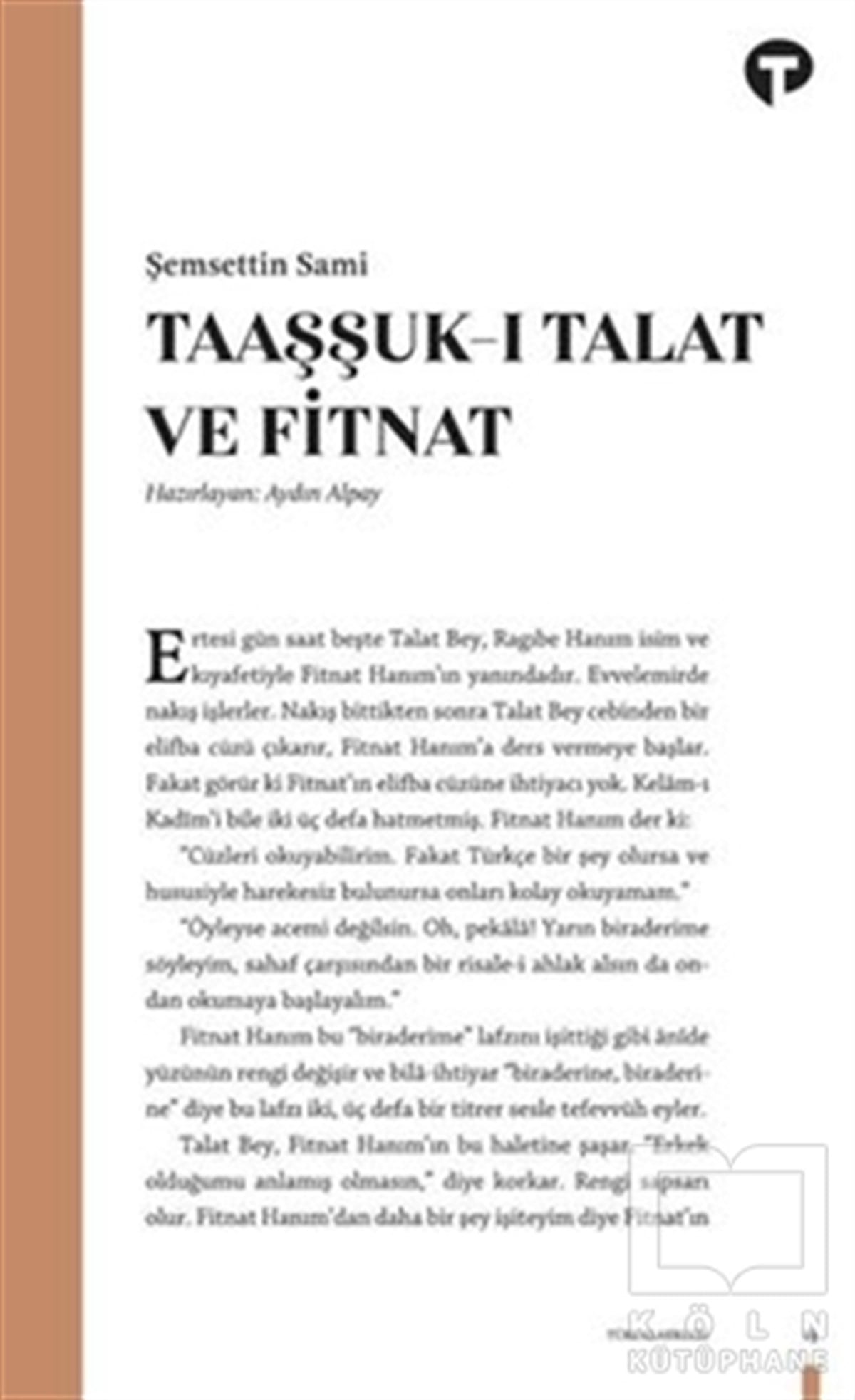 Şemsettin SamiRomanTaaşşuk-ı Talat ve Fitnat