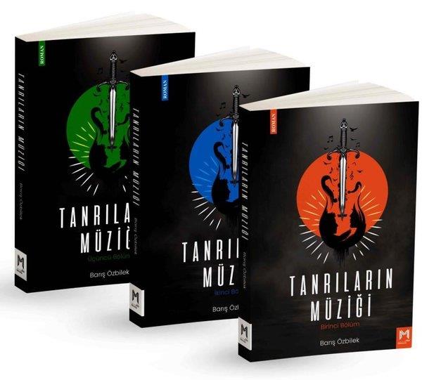 Barış ÖzbilekTürkiye RomanTanrıların Müziği Kitap Seti - 3 Kitap Takım