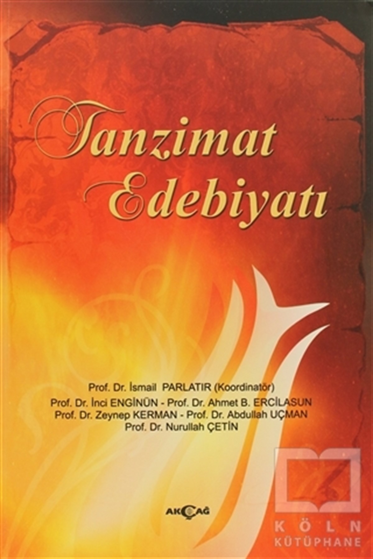İsmail ParlatırAraştırma-İnceleme-ReferansTanzimat Edebiyatı