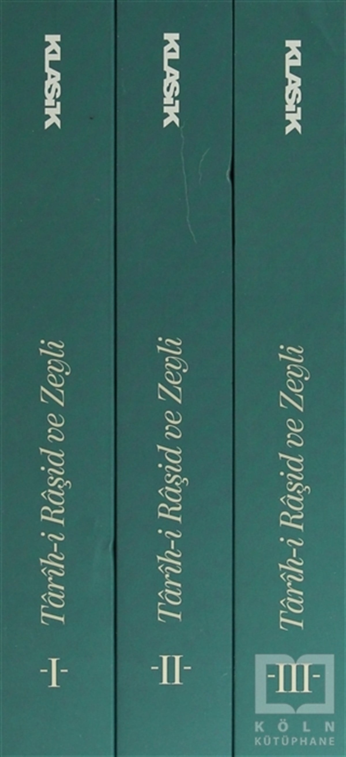 KolektifMüslümanlıkTarih-i Raşid ve Zeyli  (3 Kitap)