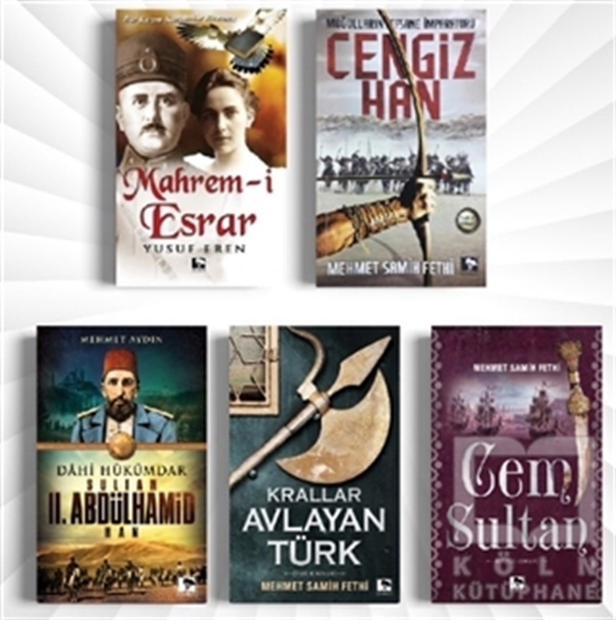 Yusuf ErenAraştırma - İncelemeTarih Seti (5 Kitap Takım)