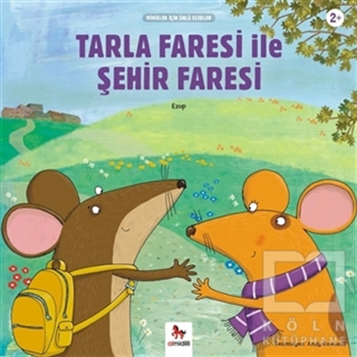 EzopÇocuk Hikaye KitaplarıTarla Faresi ile Şehir Faresi - Minikler İçin Ünlü Eserler