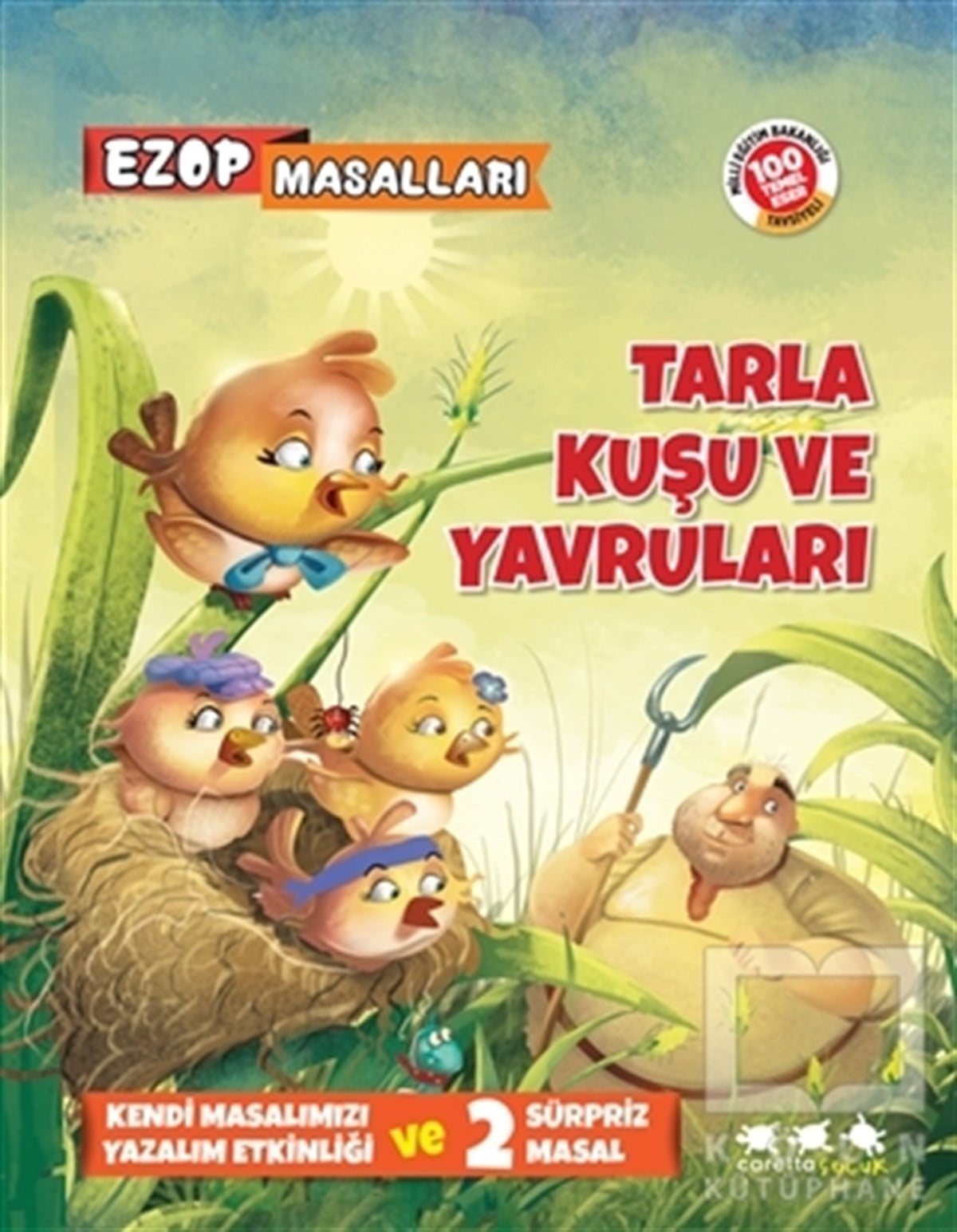 EzopHikayelerTarla Kuşu ve Yavruları - Ezop Masalları