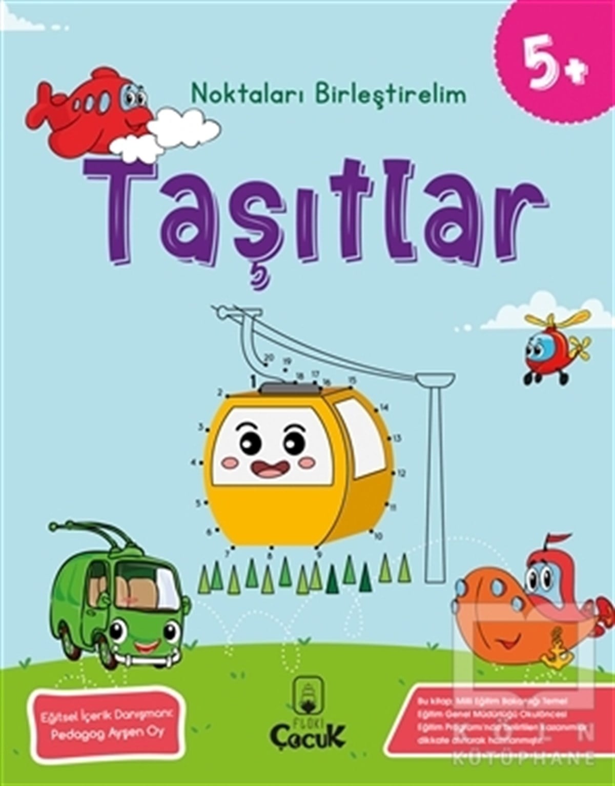 KolektifEtkinlik KitaplarıTaşıtlar - Noktaları Birleştirelim (5 Yaş)