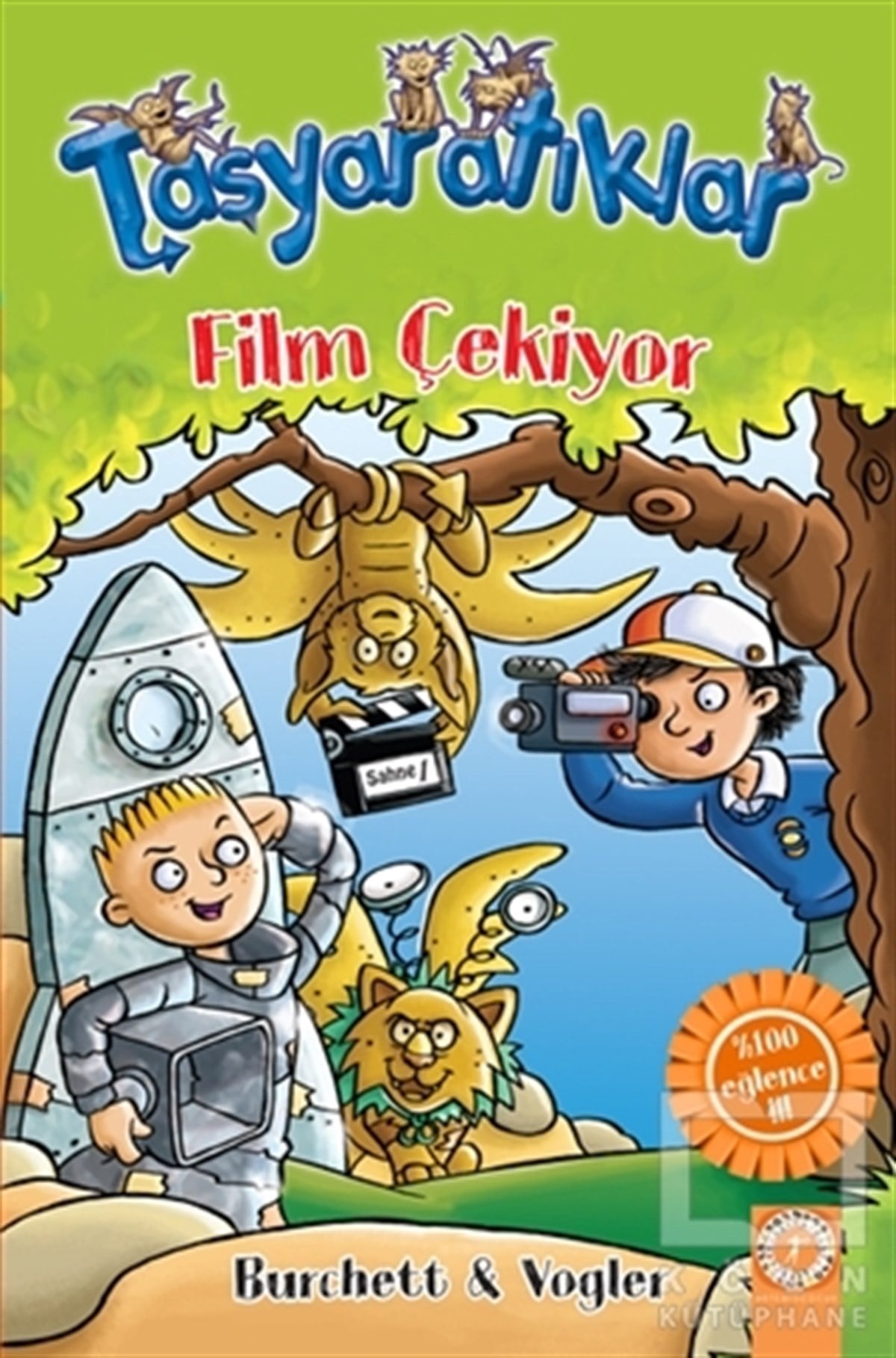 BurchettÇocuk Hikaye KitaplarıTaşyaratıklar Film Çekiyor