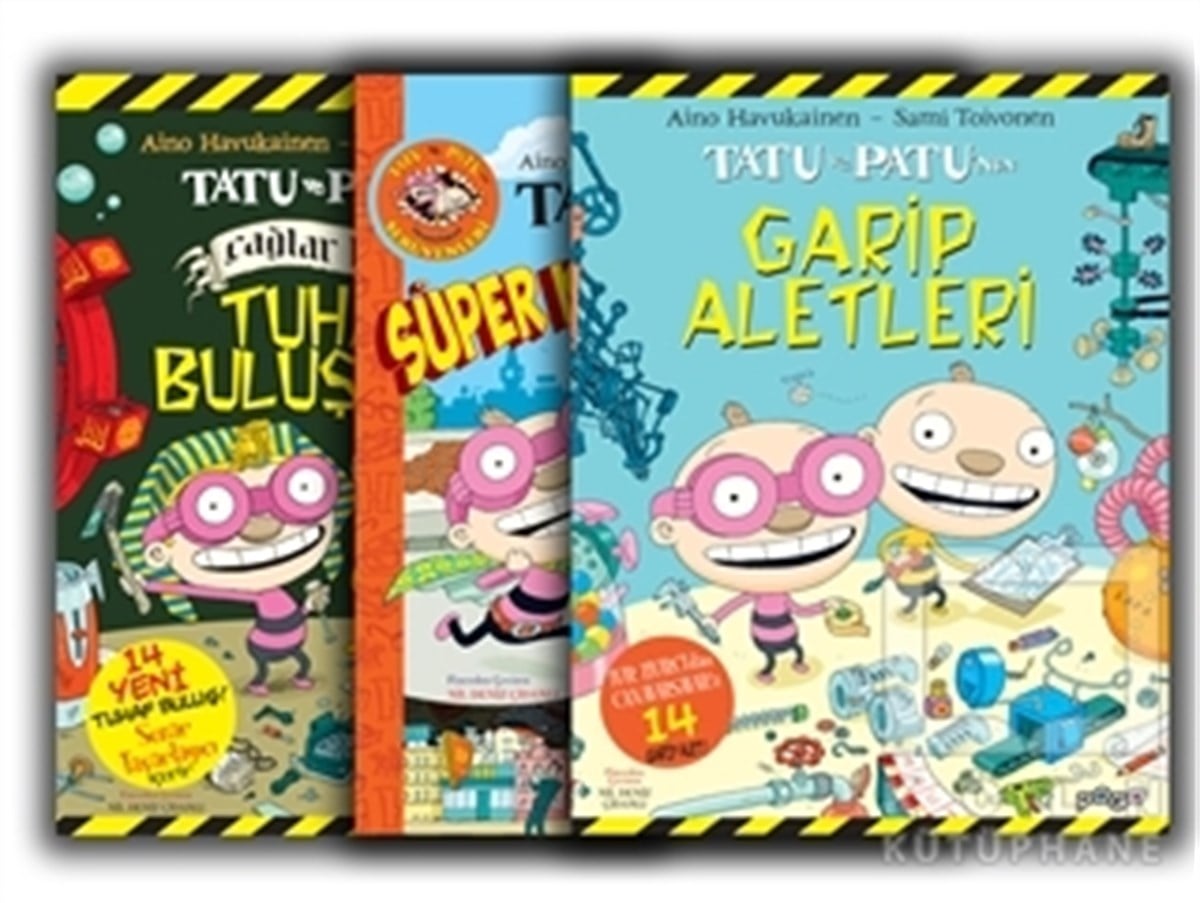 Aino HavukainenÇocuk RomanlarıTatu ve Patu Seti (3 Kitap Takım)