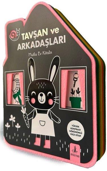 Özcan SalmanEgitim Etkinlik KitaplariTavşan ve Arkadaşları - Mutlu Ev Kitabı - Keçe Kitap