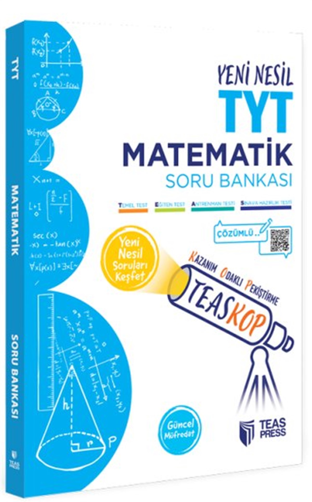 KolektifTemel Yeterlilik Testi - Alan Yeterlilik Testi (YKS-TYT/AYT)Teaskop TYT Matematik Soru Bankası