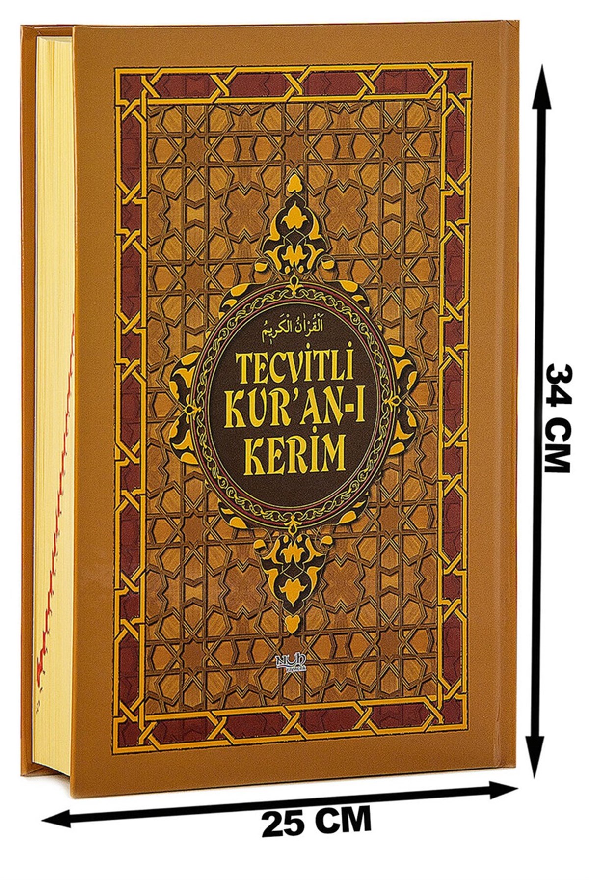 Tecvitli Kuranı Kerim - Cami  Boy - Nuh Yayınları